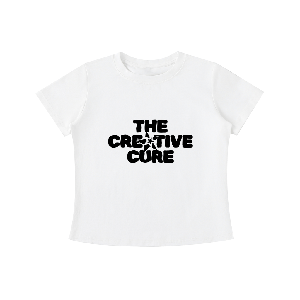 The Creative Cure Baby Tee - White