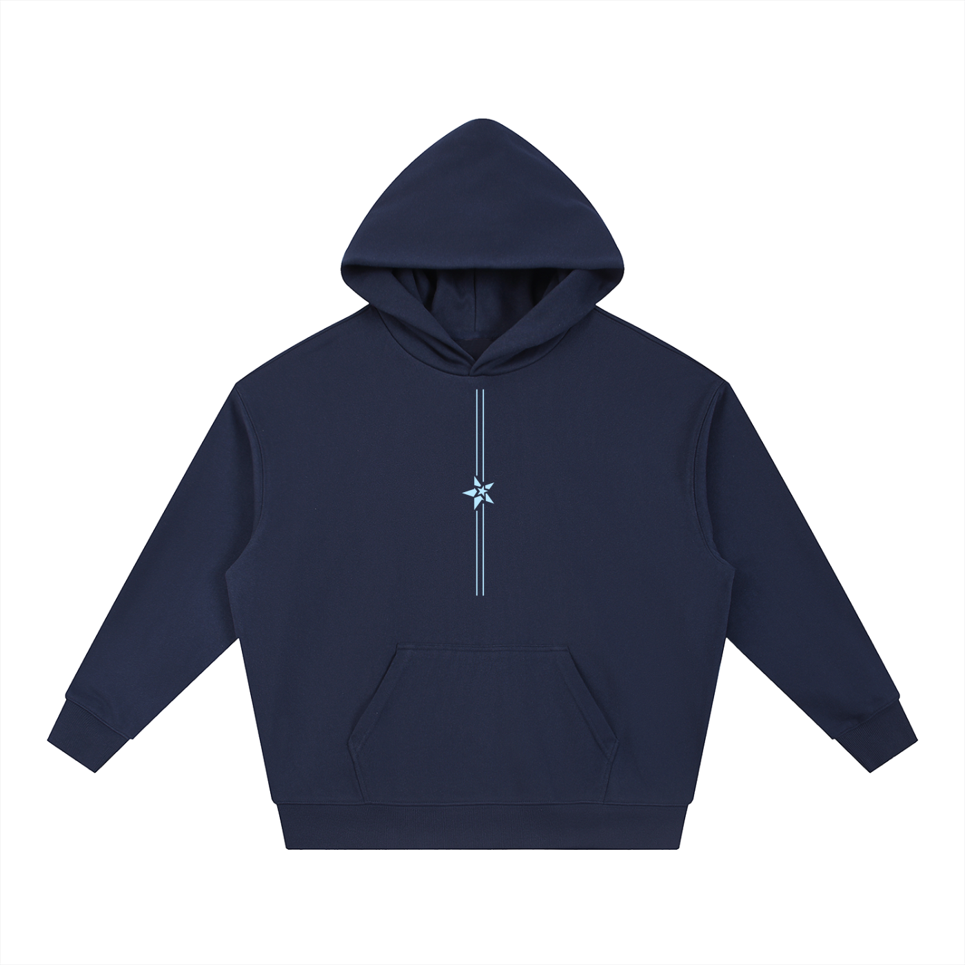 Sunset Strip Hoodie - Navy Blue