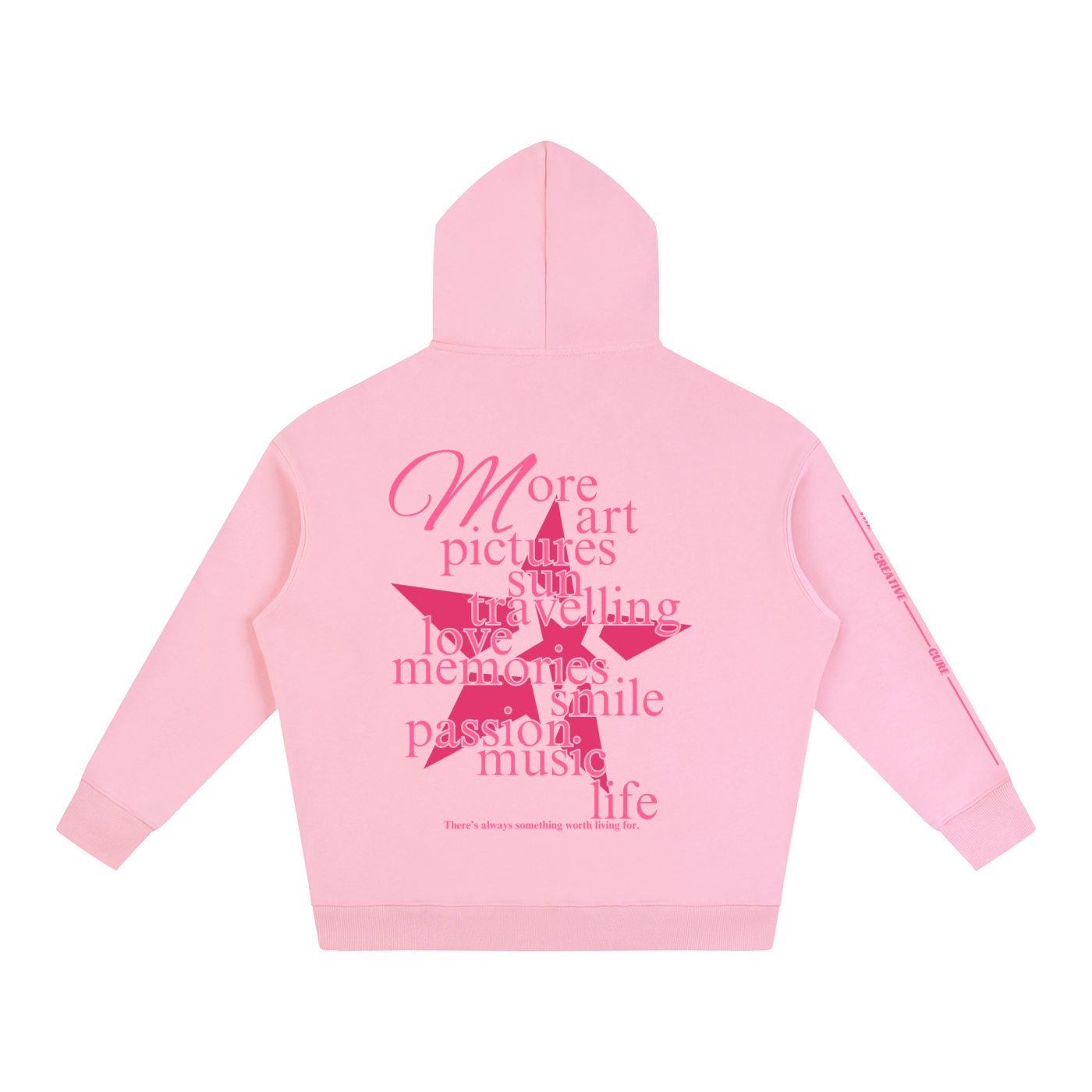 More Everything Hoodie - Pink