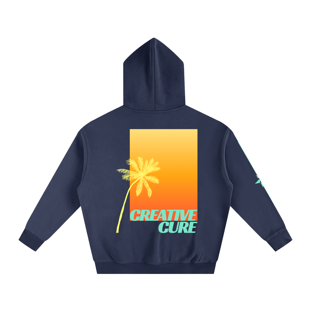 Golden Hour Hoodie - Navy Blue