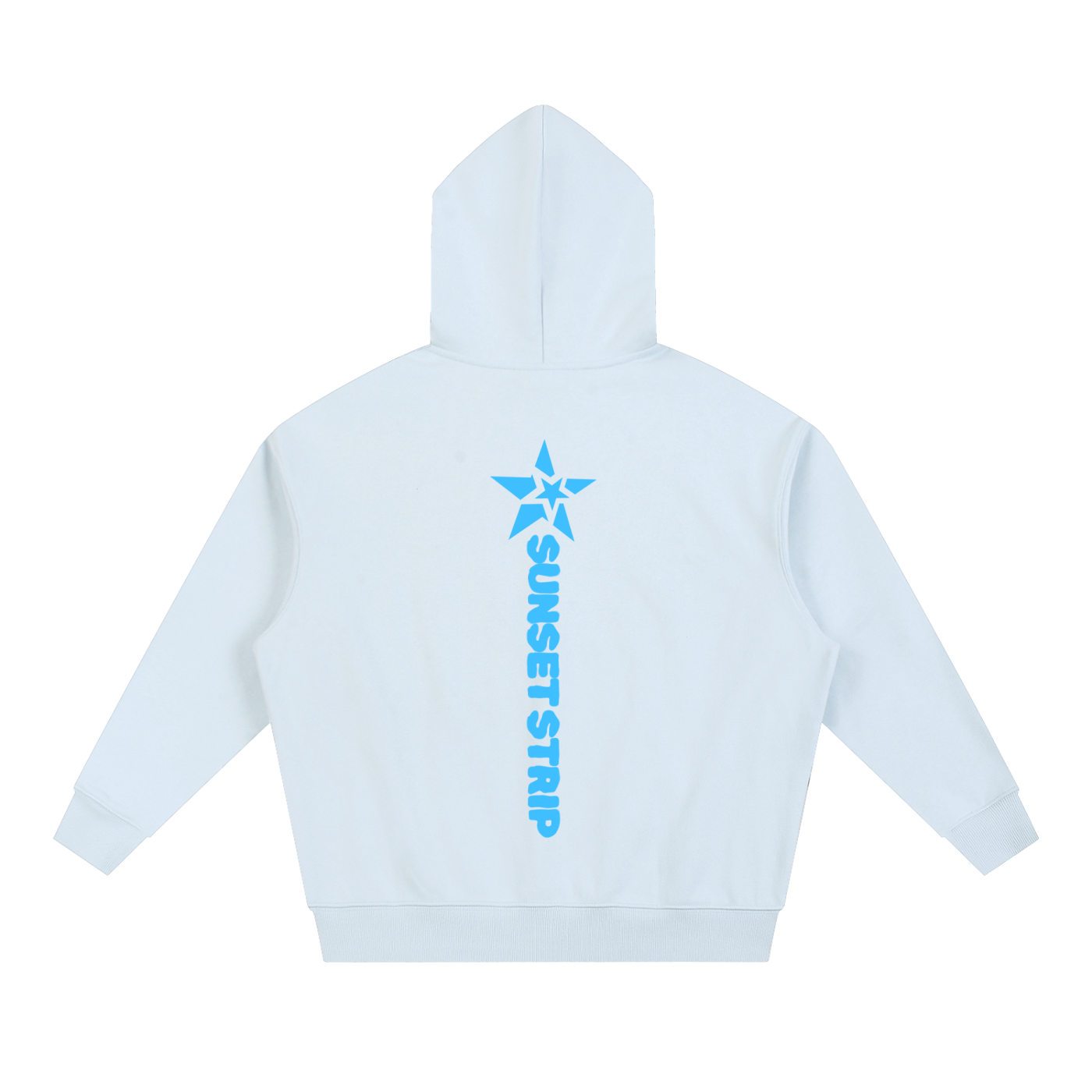 Sunset Strip Hoodie - Baby Blue