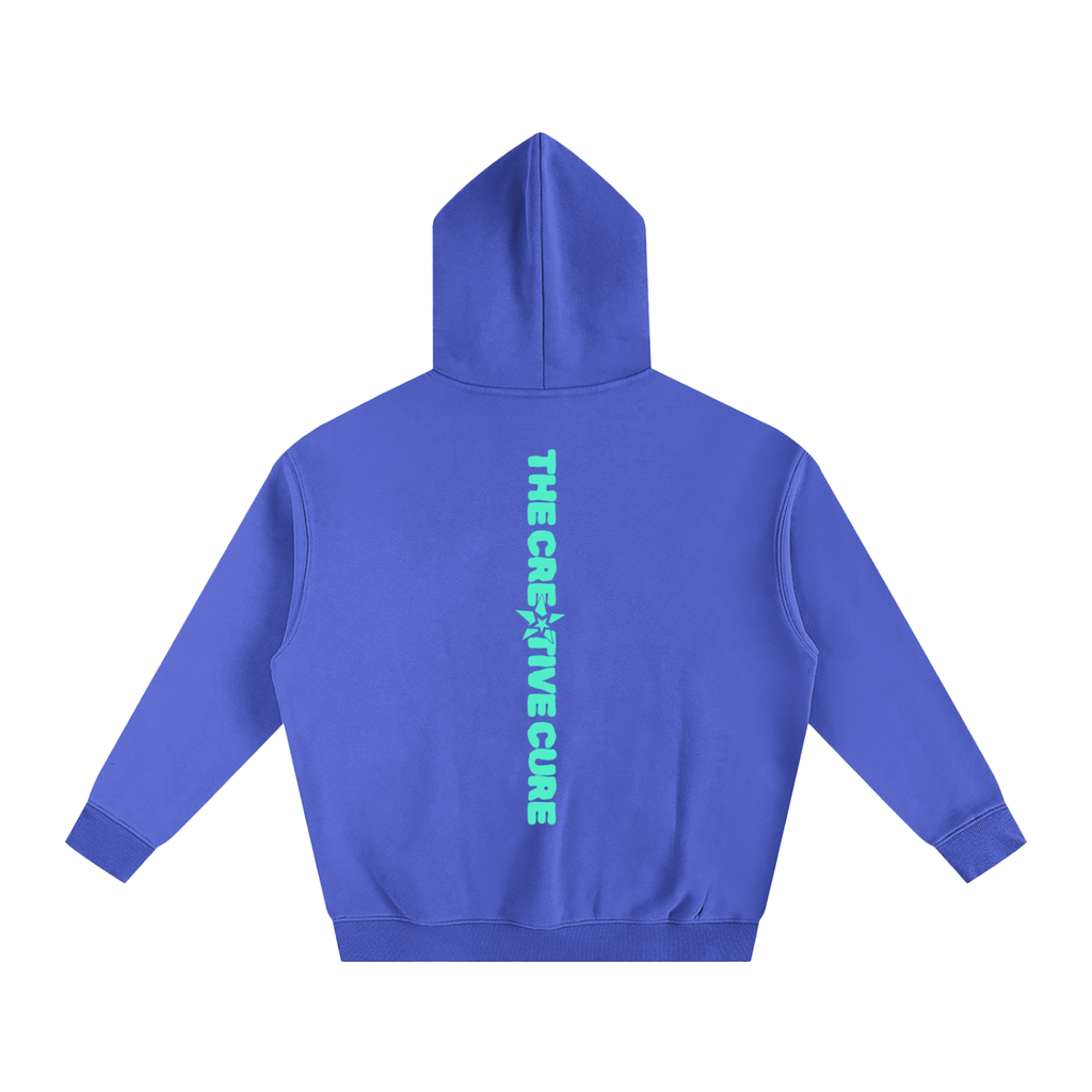 The Creative Cure Neon Hoodie - Blue