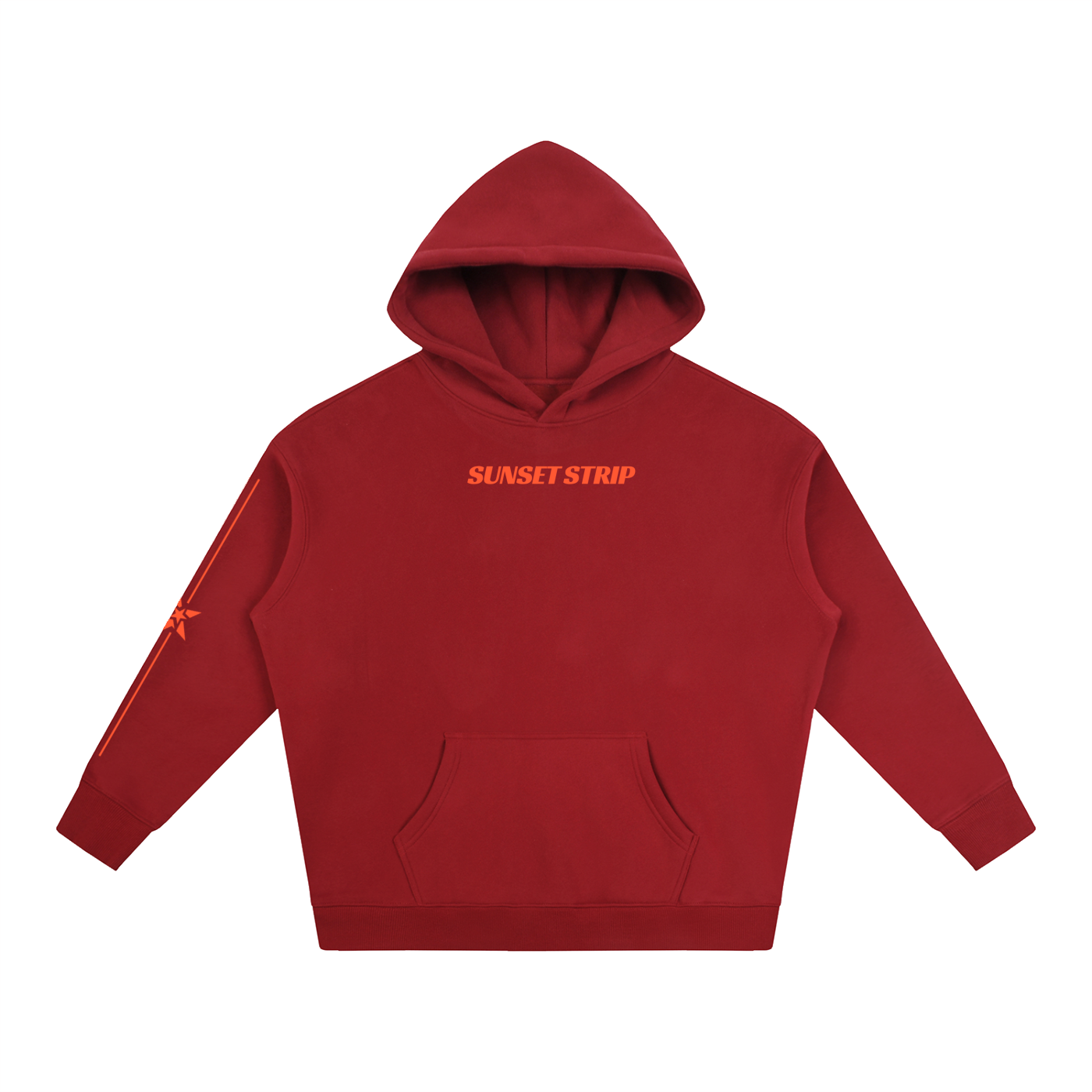 Golden Hour Hoodie - Red