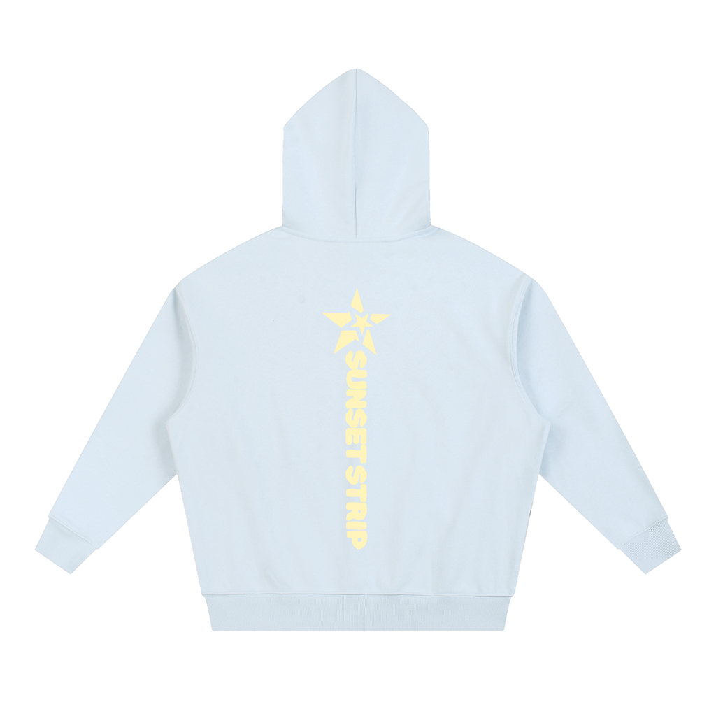 Sunset Strip Neon Hoodie - Blue