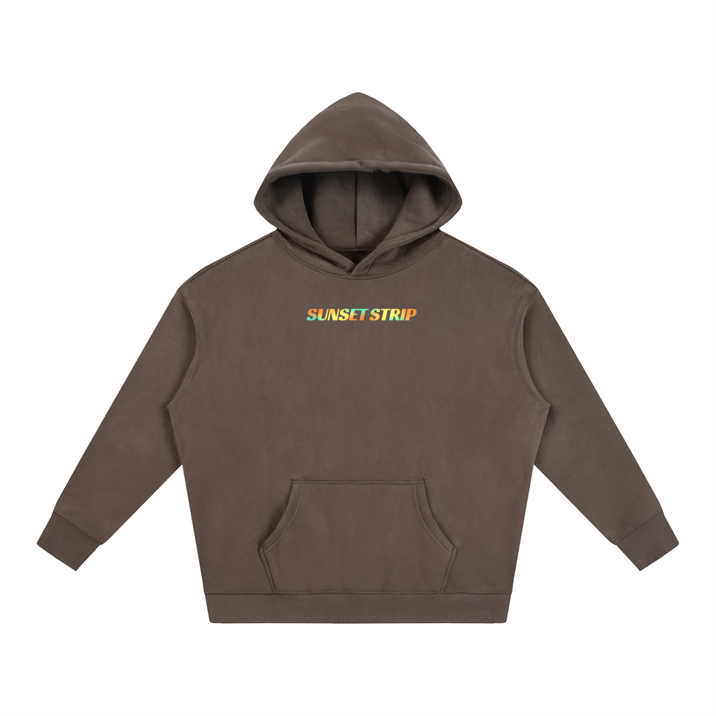 The Creative Cure Neon Mix Hoodie - Brown