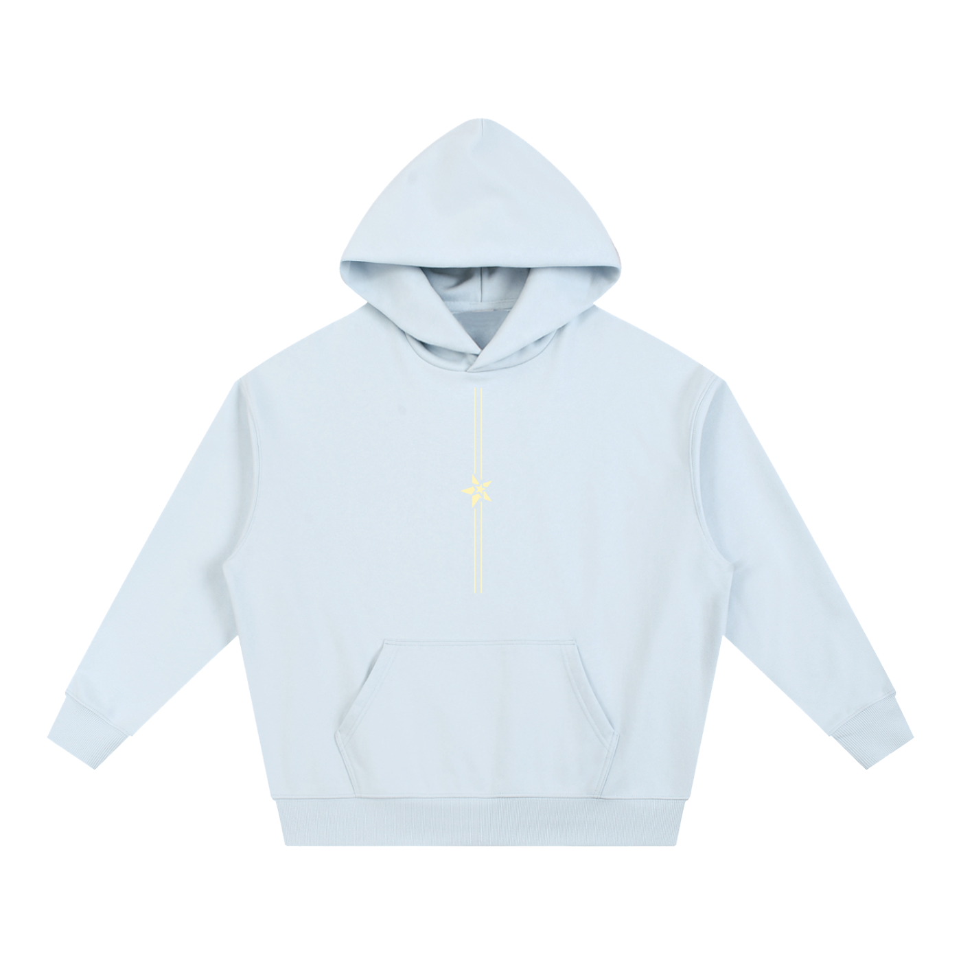 Sunset Strip Neon Hoodie - Blue