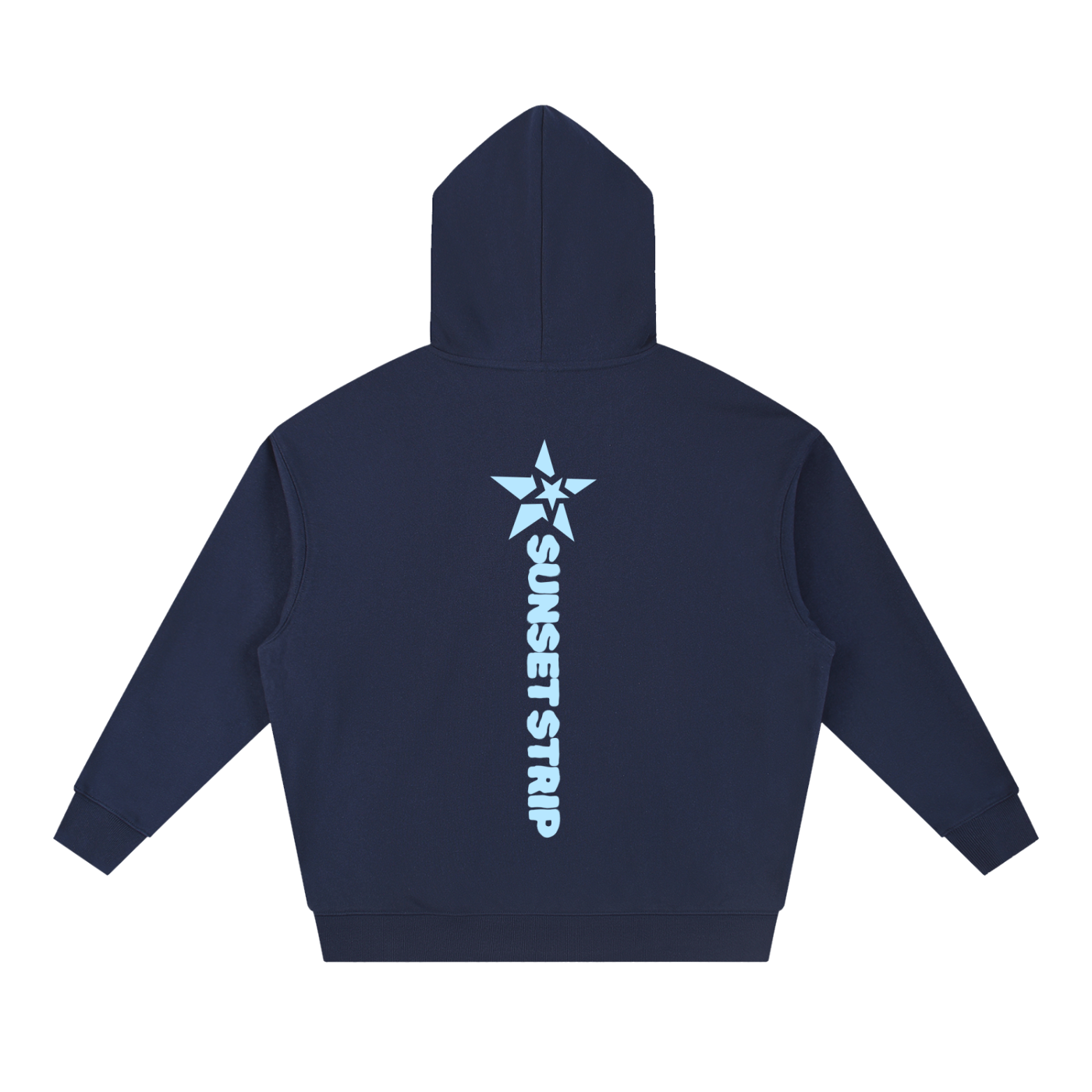 Sunset Strip Hoodie - Navy Blue