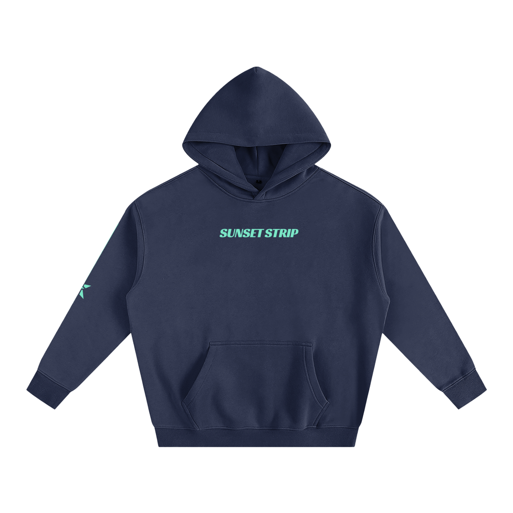 Golden Hour Hoodie - Navy Blue