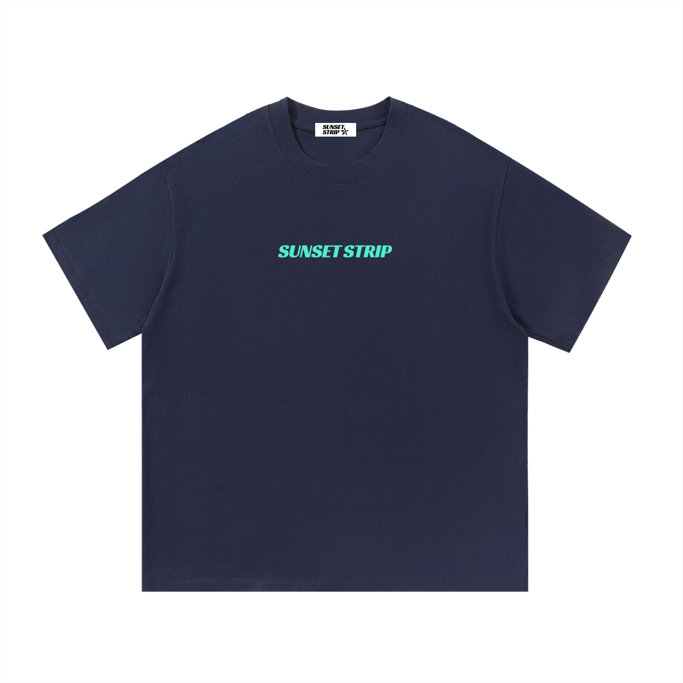 The Creative Cure Neon Tee - Navy Blue