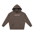 The Creative Cure Neon Pink Hoodie - Brown